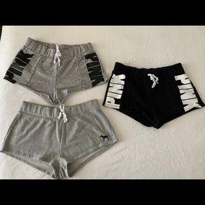 3 pairs of leisure shorts